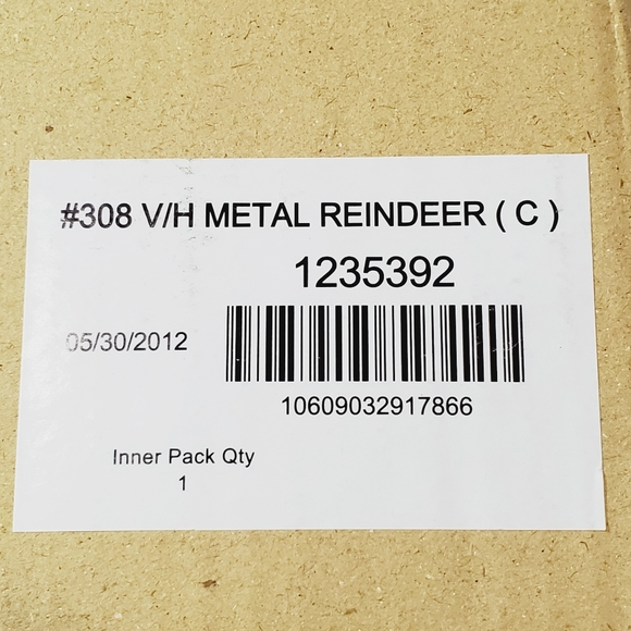 Yankee Candle Rustic Metal 3 Reindeer Buck Deer Votive Candle Holder Holiday EUC - Picture 7 of 7